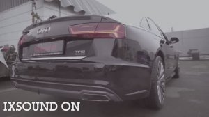 СИСТЕМА АКТИВНОГО ЭЛЕКТРОННОГО ВЫХЛОПА IXSOUND AUDI A6