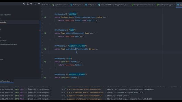Создание Rest-API со Spring Boot && MongoDB смотреть онлайн