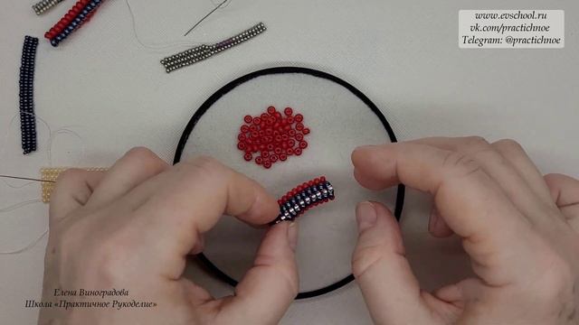 КРАСИВЫЙ ОБЪЕМНЫЙ ЖГУТ из бисера ДЛЯ НАЧИНАЮЩИХ / Украшения из остатков бисера / Сотуар из бисера