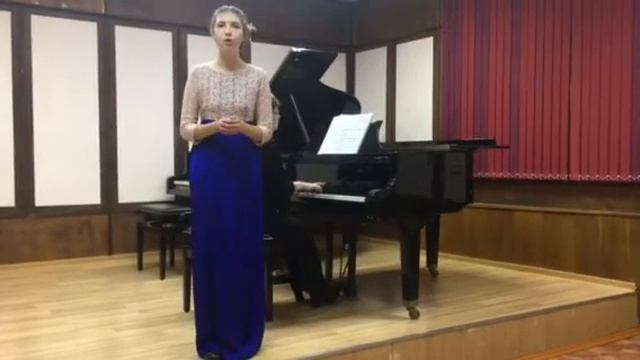 Ангеленич Полина - муз. В. Моцарта Ария Барбарины из оперы «Свадьба Фигаро» смотреть онлайн