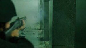 Матрица Нео и Тринити спасают Морфиуса сцена