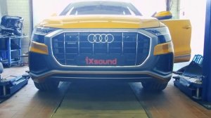 УСТАНОВКА АКТИВНОГО ЭЛЕКТРОННОГО ВЫХЛОПА AUDI Q8