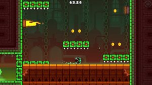 Все синие монетки The Sewers | Geometry dash