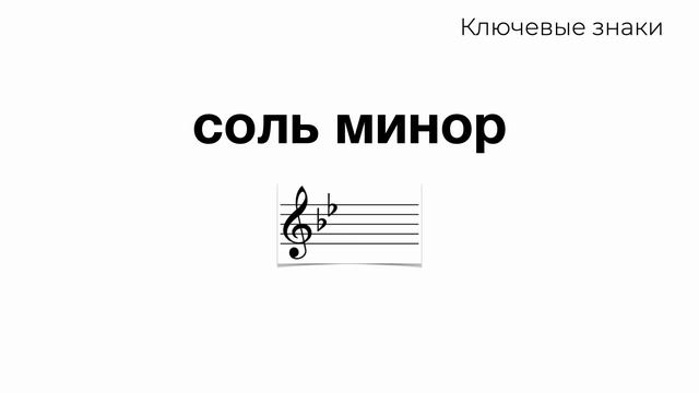 7 знаков при ключе. Мажорные и минорные тональности. Тренажер Ключевые знаки смотреть онлайн