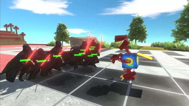 METAL GOD WAR - METAL TEAM vs GOD TEAM - Animal Revolt Battle Simulator смотреть онлайн