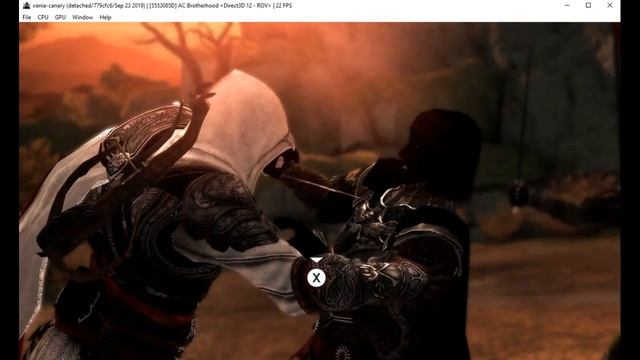 Xenia (Xbox 360 Emulator) - Assassin's Creed Brotherhood in-game