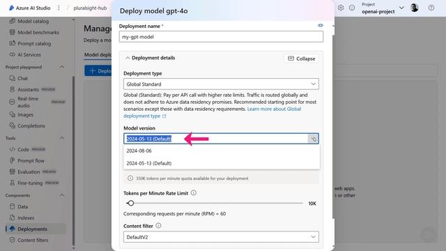 03. Deploying OpenAI Models with Azure AI Studio