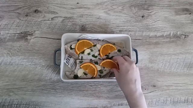 КАК ПРИГОТОВИТЬ ФИЛЕ КАМБАЛЫ В ДУХОВКЕ? Сочная и вкусная, запеченная с апельсинами, на ужин или обед