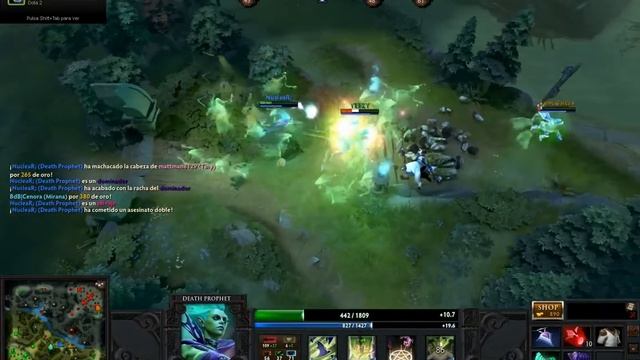 Rampage Death Prophet Dota 2 смотреть онлайн