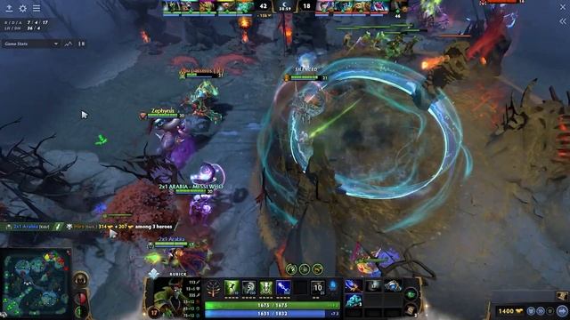 DOTA 2 - Every Rubick's Dream: Epic Pudge Hook & Mirana Arrow Combo! смотреть онлайн