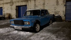 Дрифт на жигулях. Открыл зимний сезон 2024.