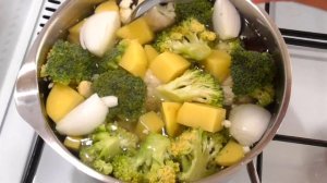 Суп из цветной капусты и брокколи! Самый полезный крем-суп. Простой и быстрый рецепт