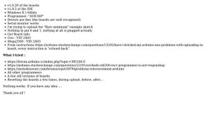 Arduino: avrdude: stk500_recv(): programmer is not responding after all tries