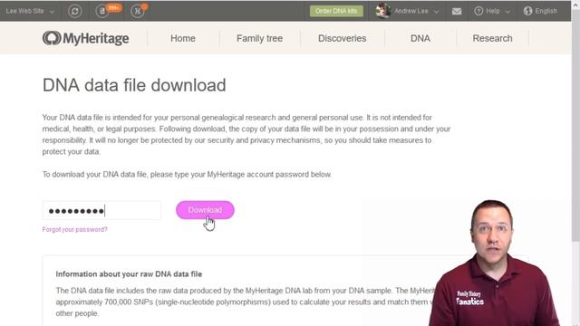 How to Download RAW DNA Files | Genetic Genealogy Explained