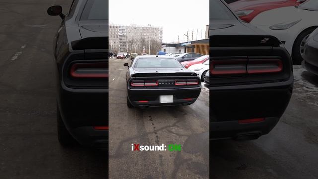 Система Активного Выхлопа iXsound на Dodge Challendger