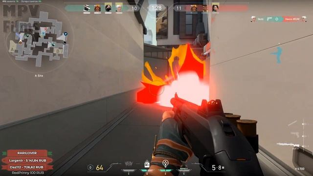 Гуфовский играет в VALORANT "ДРОПСЫ ТУТ" (самые интересные моменты) смотреть онлайн