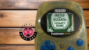 Pokemon mini. Snorlax's Lunch Time. Nintendo