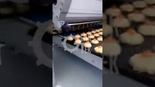 Отсадка курабье на тестоотсадочной машине ГТ200-2