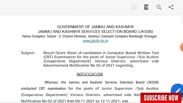 HOW JKSSB WILL SELECT JUNIOR ASSISTANTS|EQUI-PERCENTILE EQUATING METHOD|SELECTION PROCESS OF JKSSB
