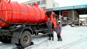 Автотранспортный цех Уральской Стали пополнился новой вакуумной установкой