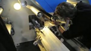 Установка прижимного цилиндра