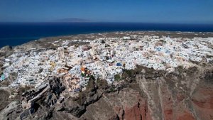 Греция Крит, Санторини 5K видео с дрона, Greece Crete Santorini 5K drone (DJI MAVIC AIR 2S),