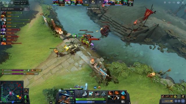 OG.ana Kunkka Gameplay - Unranked Match - OG Dota 2. смотреть онлайн