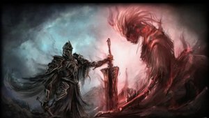 DARK SOULS II_ Scholar of the First Sin часть 27 DLC   Демон из Плавильни Дымный рыцарь и Сэр Алонн