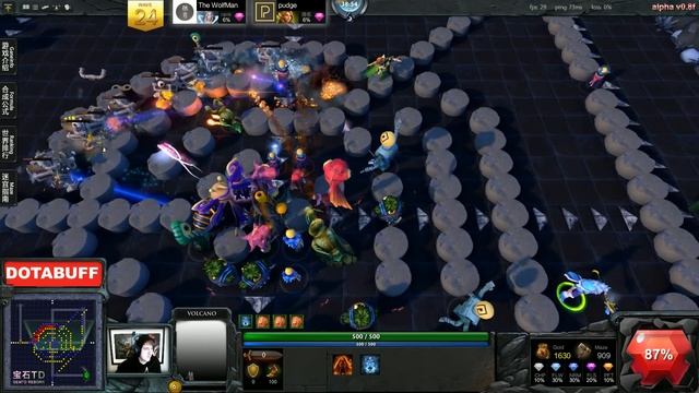 Dota 2 Gem TD with Wolfman 2P смотреть онлайн