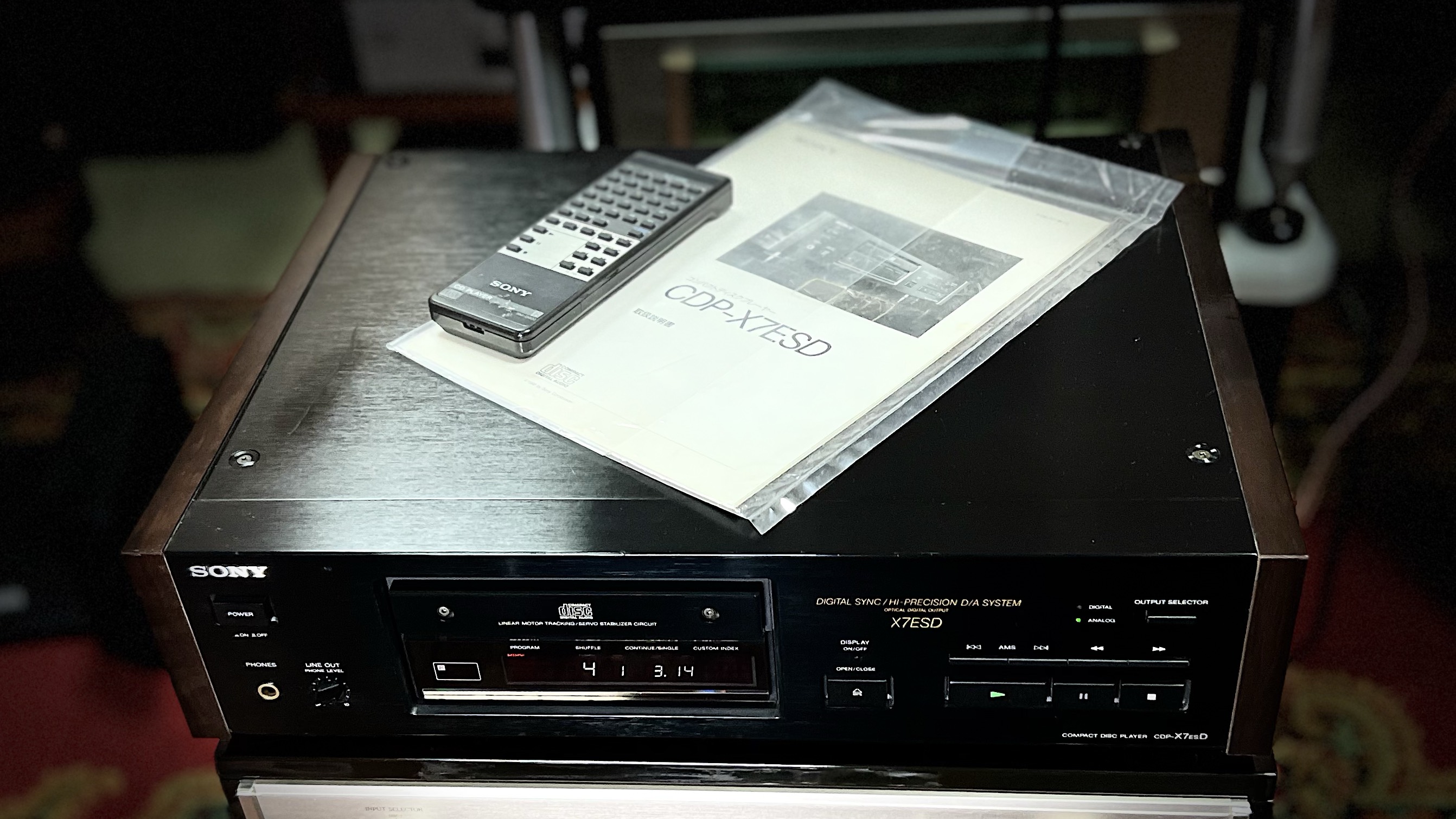 Сд проигрыватель Sony cdp-X7esd