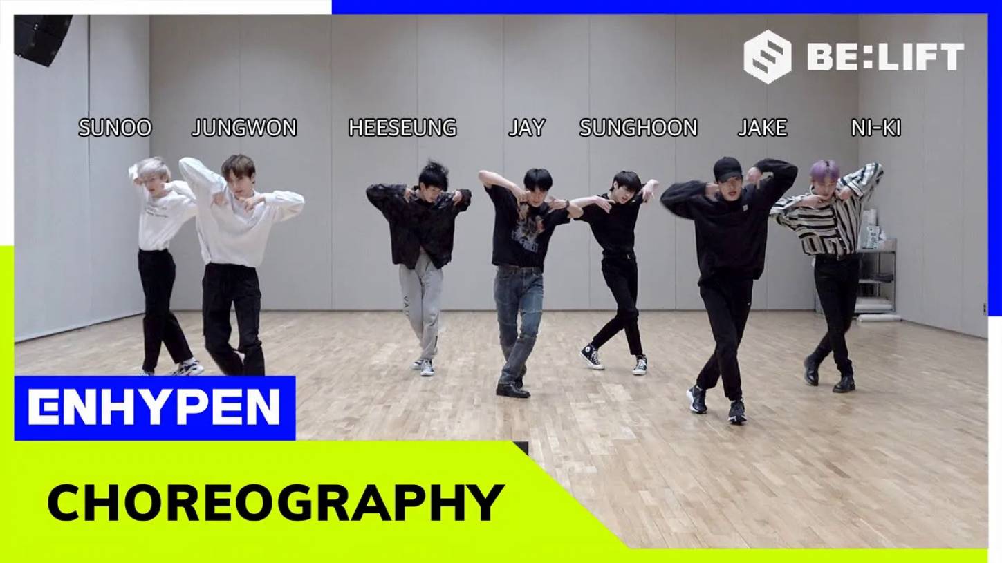 ENHYPEN (엔하이픈) ‘Drunk-Dazed’ Dance Practice