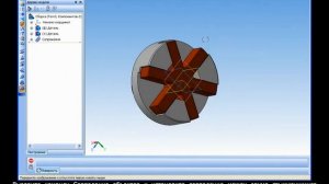 Построение сборки муфты со звездочкой в Компас 3D