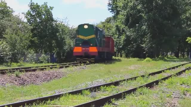 ЧМЭ3-4174 (БЧ, ТЧ-7 Брест) с вывозным поездом