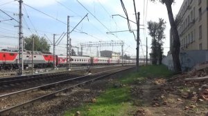 ЭП2К-271 с поездом Анапа-Санкт-Петербург