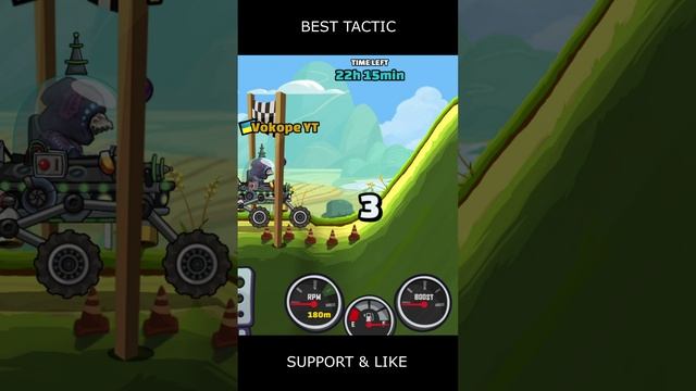 ⚠️ NEW Community Showcase ⚠️ (Pole Position) - Hill Climb Racing 2 #shorts #hcr2