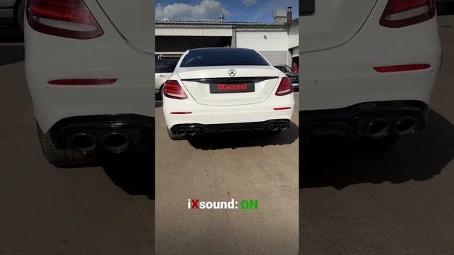 Активная выхлопная система iXsound на Mercedes E-class