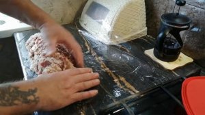 Домашняя Колбаса из Свинины/Закуска(Ветчинно-Рубленая)/Простой Рецепт/Ветчина в Рукаве в Духовке/0+