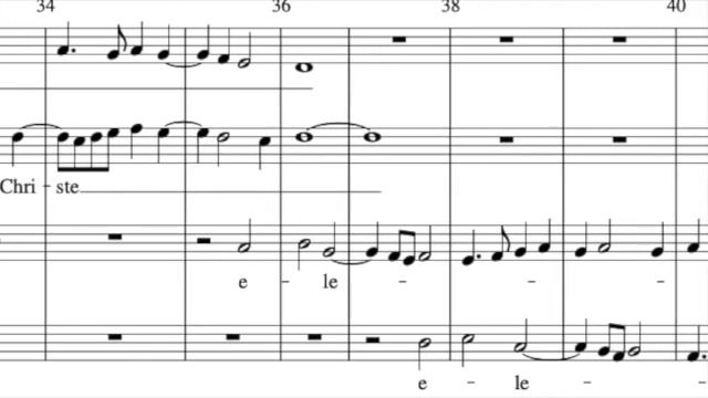 Kyrie Missa Pange Lingua BASS смотреть онлайн