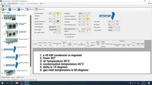 2 Condenser selection