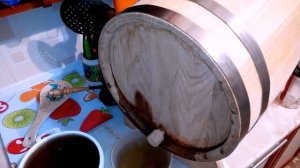 Подготовка дубовой бочки.Часть-2.(Вымачивание).