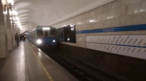 Ретропоезд с перегонкой на Технологическом институте