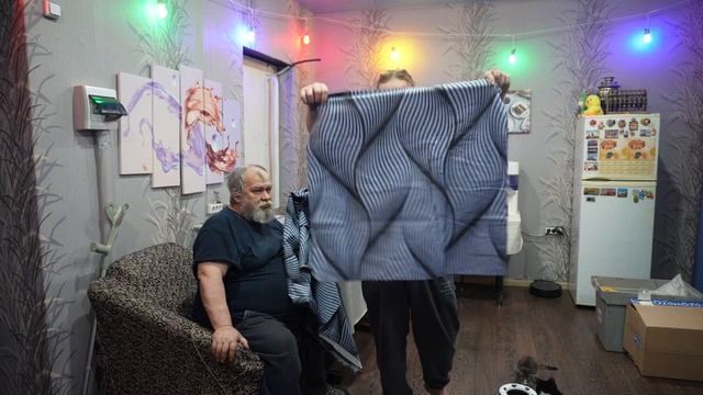 Лучший подарок для четверолапого ребенка Комплект Постельного Белья для ЛЮБИМОГО ПАПЫ распаковка