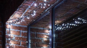 Новогодняя гирлянда Uniel ULD-S1000-120/TBK WHITE IP67 UL-00003944