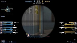 CS:GO G2 AmaNEk (25/9) vs Astralis (de_nuke)