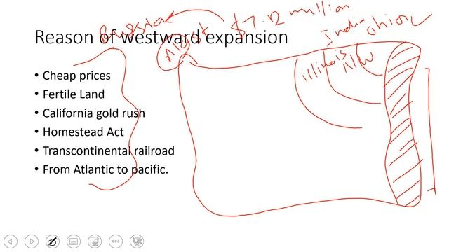 US Westward Expansion | USA Expansionism | US Manifest Destiny | US History Lecture 8 Part # 2