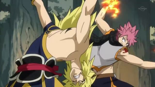 Fairy Tail - Natsu vs Zancrow(104 episode) смотреть онлайн