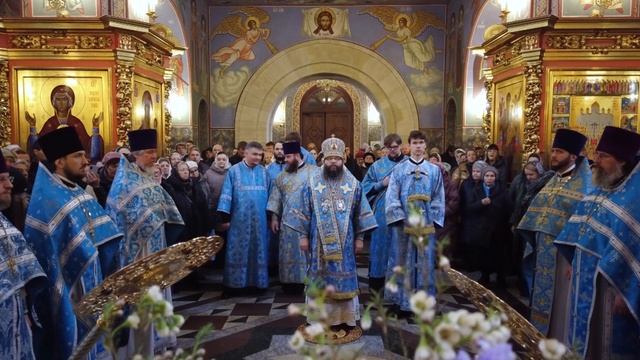 2023.12.04 Введение во храм Пресвятой Владычицы нашей Богородицы и Приснодевы Марии. Славление.