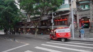 Chongqing Magic Residential Buildings - Walk from Linhua Road Community to Kaixuan Road.