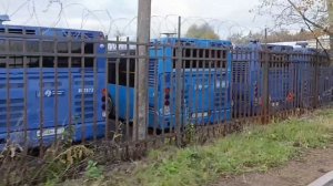Стоянка списанных Московских автобусов