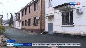 В Нальчике завершают благоустройство дворов многоквартирных домов